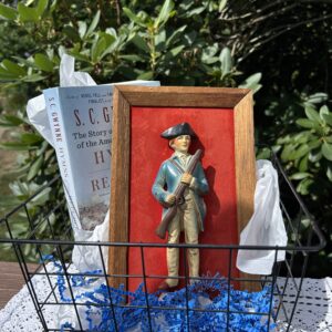 history buff basket — vintage patriot