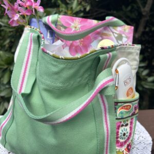 vera bradley summer reading tote set